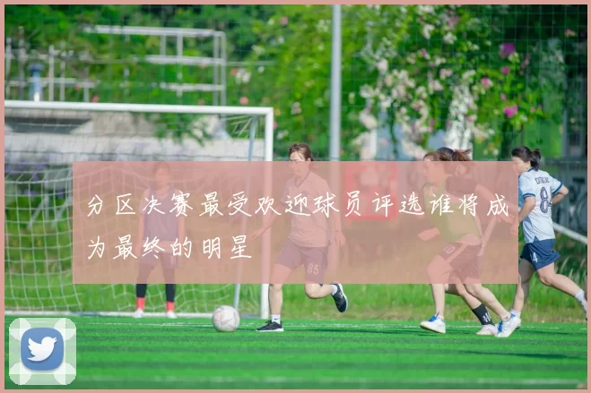 分区决赛最受欢迎球员评选谁将成为最终的明星